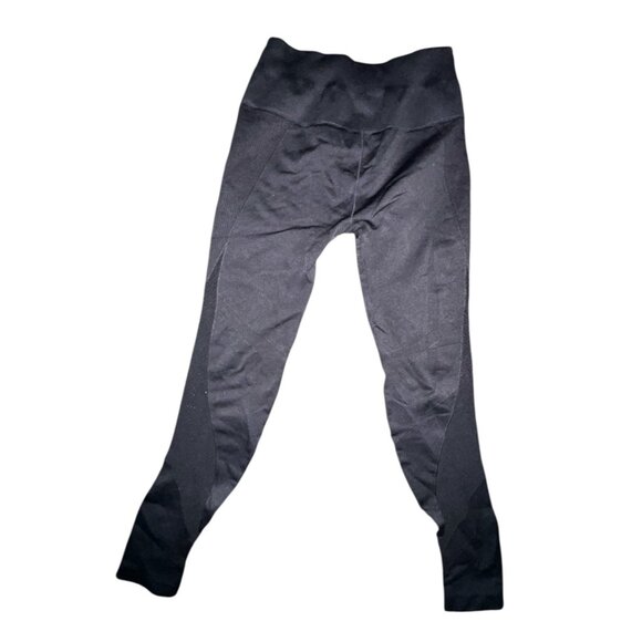 Nux High Waisted Seamless Mesh Leg Performance Leggings Sz Small Womens Athletic - Picture 11 of 14